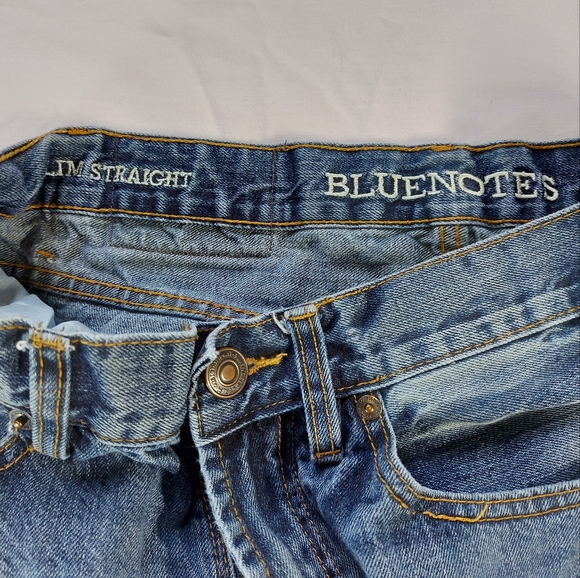 Bluenotes Jeans Slim Straight Medium Wash 31/34 - Picture 5 of 11